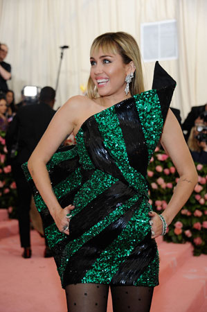 Miley Cyrus au MetGala 2019 Miley Cyrus au MetGala 2019