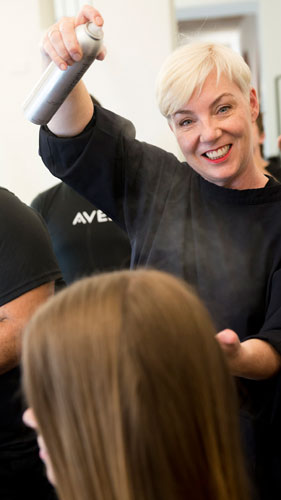 Antoinette Beenders Aveda hairstylist Antoinette Beenders Aveda hairstylist