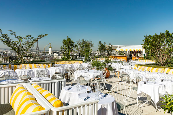 Terrasse Perruche Printemps Haussmann Terrasse Perruche Printemps Haussmann
