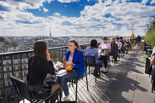 La terrasse du Printemps du goût La terrasse du Printemps du goût