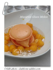 Macaron Glace Melon Macaron Glace Melon